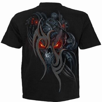 STEAMPUNK SKULL - T-Shirt Noir 12