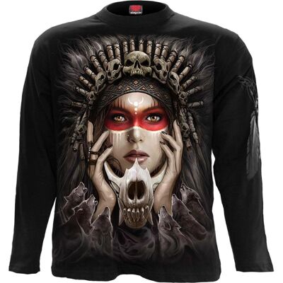 CRY OF THE WOLF - Longsleeve T-Shirt Black