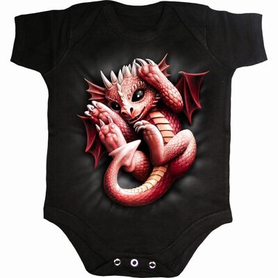 WHELP - Baby Sleepsuit Black