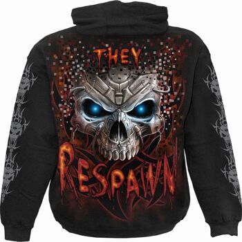 RESPAWN - Sweat à capuche enfant Noir 3