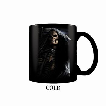 BONE FINGER - Tasse à café en céramique à changement de chaleur - Coffret cadeau 5