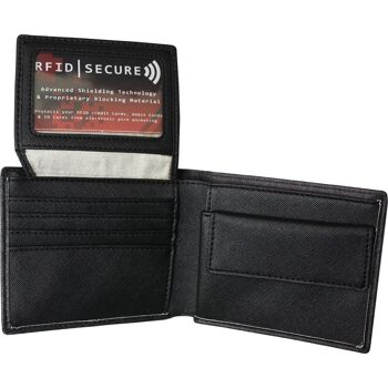 SKULL SCROLL - Portefeuille à deux volets avec blocage RFID et coffret cadeau 10