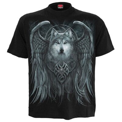 WOLF SPIRIT - Camiseta negra