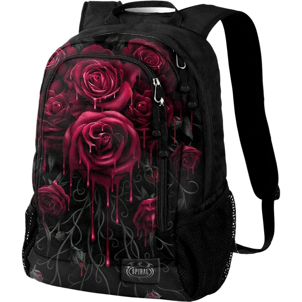 BLOOD ROSE - Zaino - Con tasca per laptop