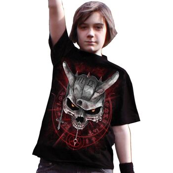 JAMAIS TROP FORT - T-shirt Enfant Noir 4