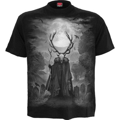 HORNED SPIRIT - T-Shirt Schwarz