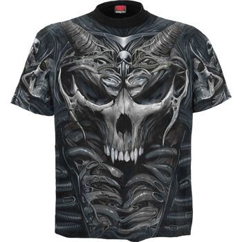 SKULL ARMOR - T-shirt intégral Noir 2