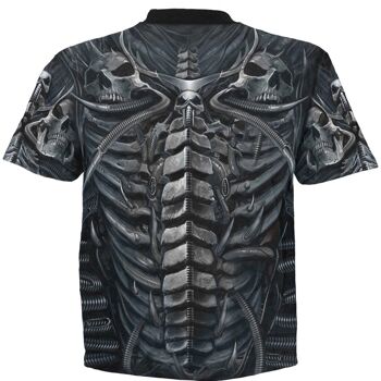 SKULL ARMOR - T-shirt intégral Noir 5