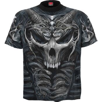 SKULL ARMOR - T-shirt intégral Noir 8