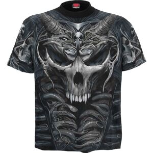 SKULL ARMOR - T-shirt intégral Noir
