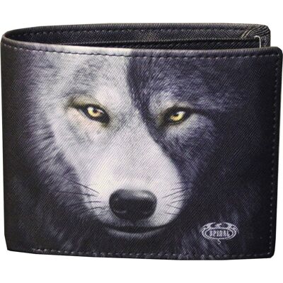 WOLF CHI - Portafoglio BiFold con blocco RFID e confezione regalo