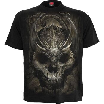 DRACO SKULL - T-Shirt Noir 2