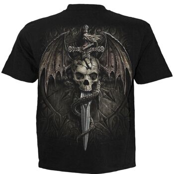 DRACO SKULL - T-Shirt Noir 3