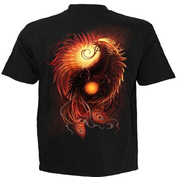 PHOENIX ARISEN - T-Shirt Noir 3