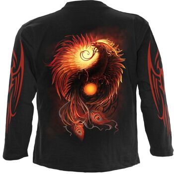 PHOENIX ARISEN - T-shirt à manches longues Noir 6