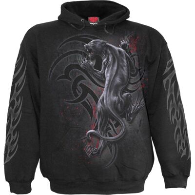 TRIBAL PANTHER - Sudadera con capucha negra