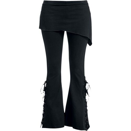 URBAN FASHION - 2In1 Boot-Cut Leggings With Micro Slant Skirt