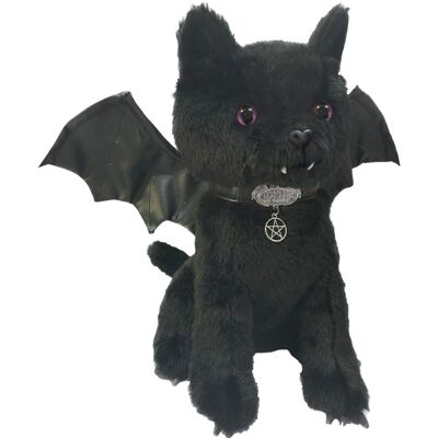 BAT CAT - Juguete de peluche suave coleccionable con alas de 12 pulgadas