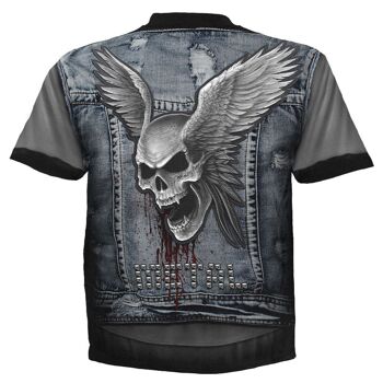 THRASH METAL - T-shirt intégral Noir 12