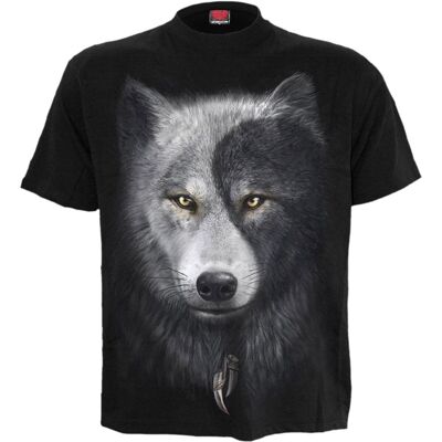 WOLF CHI - T-Shirt Schwarz