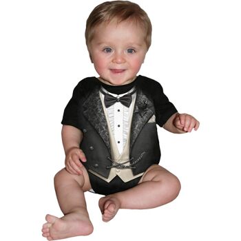 TUXED - Pyjama Bébé Noir 3