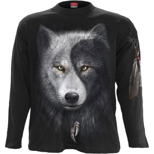 WOLF CHI - Longsleeve T-Shirt Black