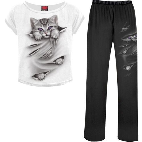 BRIGHT EYES - 4Pc Gothic Pyjama Set