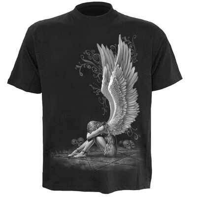 ENSLAVED ANGEL - Camiseta negra