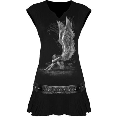 ENSLAVED ANGEL - Stud Waist Mini Dress Black