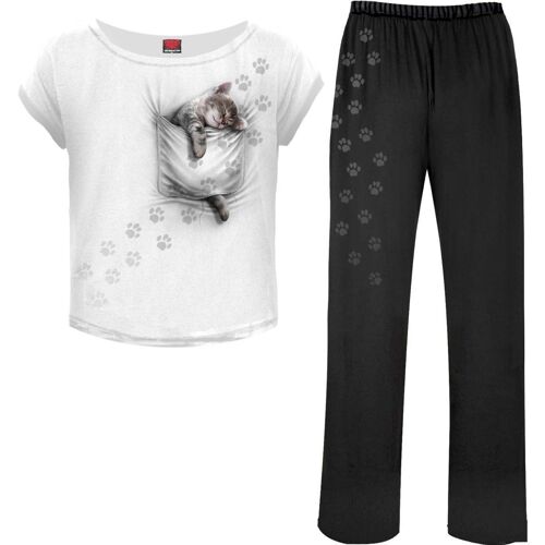 POCKET KITTEN - 4Pc Gothic Pyjama Set