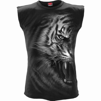 TIGER WRAP - Camiseta sin mangas negra