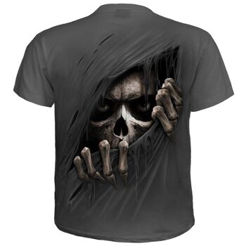 GRIM RIPPER - T-Shirt Charcoal 3