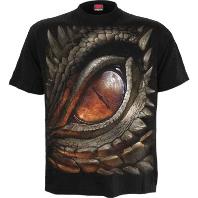 ŒIL DE DRAGON - T-Shirt Noir