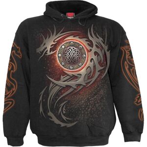 DRAGON EYE - Sweat à capuche Noir