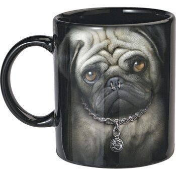 PUG LIFE - Tasses en céramique 0,3L - Lot de 2 3