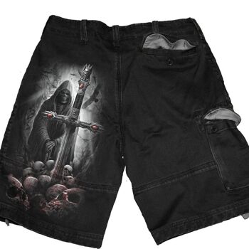 SOUL SEARCHER - Short Cargo Vintage Noir 4