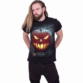 CARVING DEATH - T-Shirt Imprimé Devant Noir 3