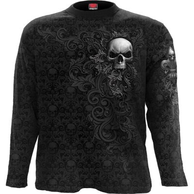 SKULL SCROLL - Scroll Impression Longsleeve T-Shirt