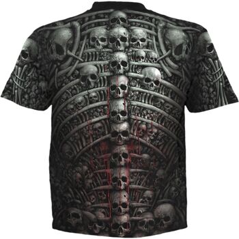 DEATH RIBS - T-shirt intégral Noir 3