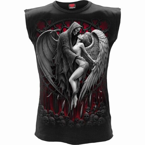 FORBIDDEN - Sleeveless T-Shirt Black