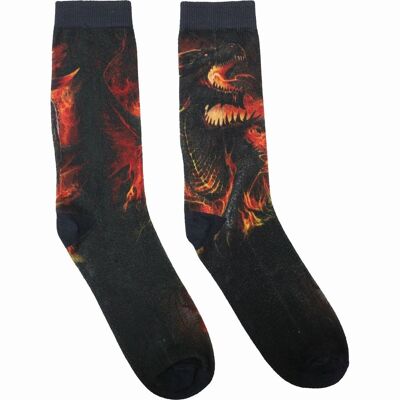 DRACONIS - Bedruckte Unisex-Socken