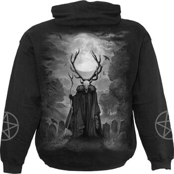 HORNED SPIRIT - Sweat à capuche Noir 7