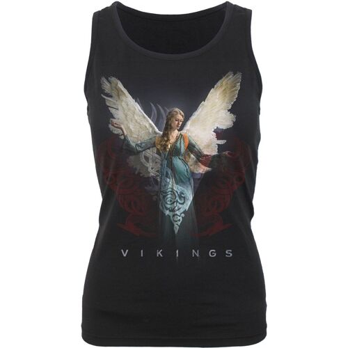 VIKINGS - ANGEL - Razor Back Top Black