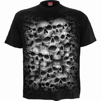 TWISTED SKULLS - T-Shirt Noir 11