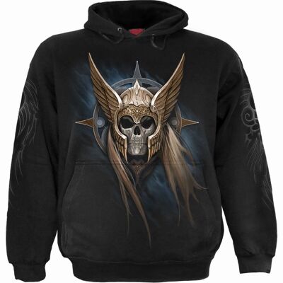 ANGEL WARRIOR - Sudadera con capucha negra