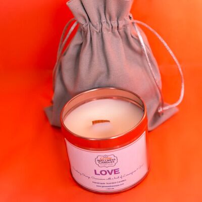 Love Scented Candle Travel Latta 25cl