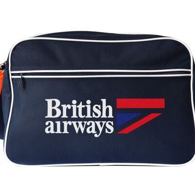 Borsa a tracolla British Airways blu navy