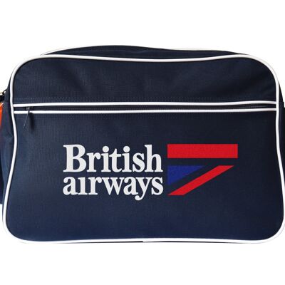 British Airways messenger bag navy