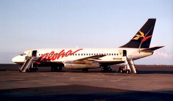 Aloha Airlines sac messenger navy 8