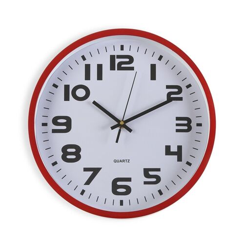 Reloj cocina rojo 30,5 cm 19520163